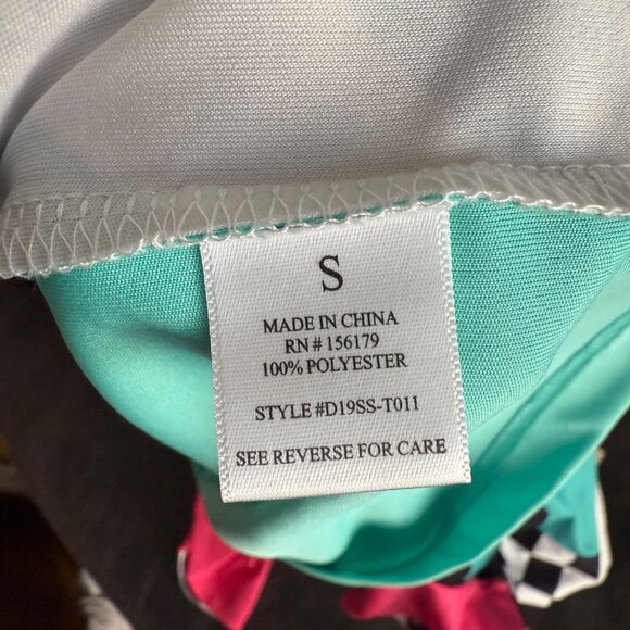 Dope Graphic T-Shirt S Short Sleeve 90s Style Polyester Unisex - Picture 5 of 5